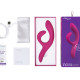Смарт вібратор-кролик We-Vibe Nova Fuchsia, ергономічний, регульований кут нахилу стовбура Смарт вібратор-кролик We-Vibe Nova Fuchsia, ергономічний, регульований кут нахилу стовбура