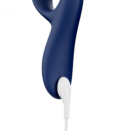 Смарт вібратор-кролик We-Vibe Nova Midnight Blue, ергономічний, регульований кут нахилу стовбура Смарт вібратор-кролик We-Vibe Nova Midnight Blue, ергономічний, регульований кут нахилу стовбура