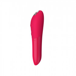 Потужна віброкуля Tango X Cherry Red by We-Vibe, 7 режимів вібрації, 8 рівнів інтенсивності