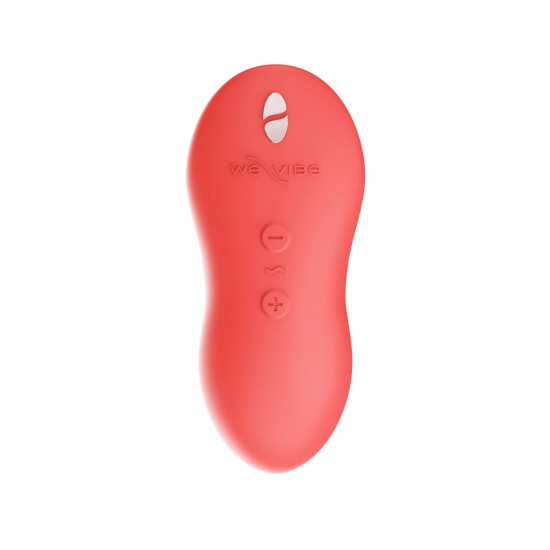Мощный мини-вибромассажер Touch X Crave Coral by We-Vibe, удобно совмещать с проникающим сексом