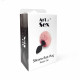 Силіконова анальна пробка М Art of Sex - Silicone Bunny Tails Butt plug Red, діаметр 3,5 см Силіконова анальна пробка М Art of Sex - Silicone Bunny Tails Butt plug Red, діаметр 3,5 см