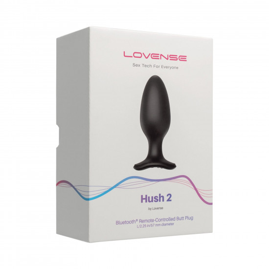 Анальна смарт-вібропробка Lovense Hush 2, розмір L Анальна смарт-вібропробка Lovense Hush 2, розмір L
