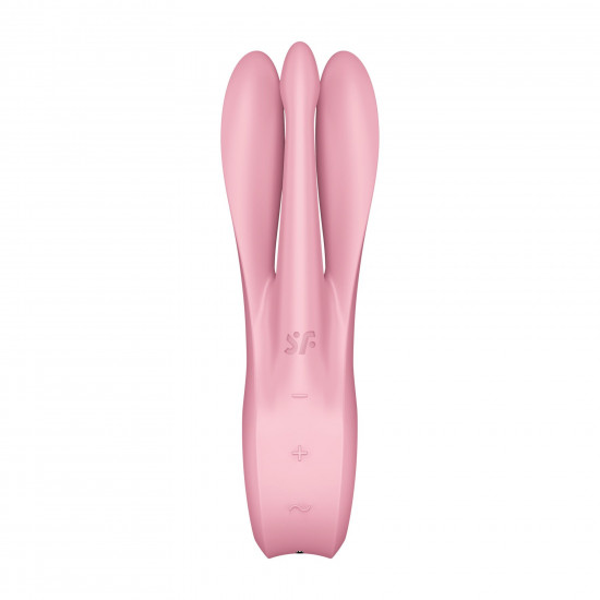 Кліторальний вібратор Satisfyer Threesome 1 Pink Кліторальний вібратор Satisfyer Threesome 1 Pink