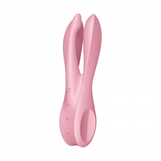 Кліторальний вібратор Satisfyer Threesome 1 Pink Кліторальний вібратор Satisfyer Threesome 1 Pink
