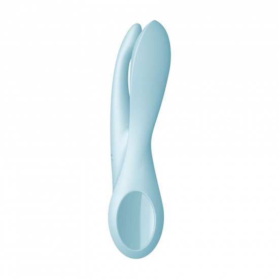 Кліторальний вібратор Satisfyer Threesome 1 Light Blue Кліторальний вібратор Satisfyer Threesome 1 Light Blue