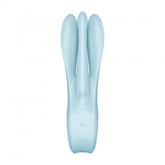 Кліторальний вібратор Satisfyer Threesome 1 Light Blue Кліторальний вібратор Satisfyer Threesome 1 Light Blue