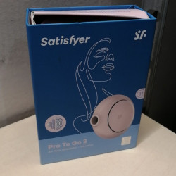 Вакуумний стимулятор із вібрацією Satisfyer Pro To Go 3 Rose (м'ята упаковка!!!)