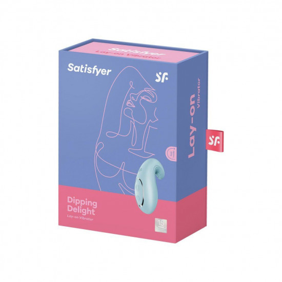 Вібратор Satisfyer Dipping Delight Light Blue Вібратор Satisfyer Dipping Delight Light Blue