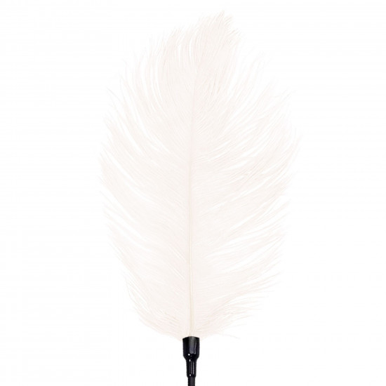 Лоскітка зі страусиним пером Art of Sex - Feather Tickler, колір Білий Лоскітка зі страусиним пером Art of Sex - Feather Tickler, колір Білий