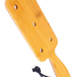 Падл Fetish Tentation Paddle Wide and Short Bamboo, упакований у ПЕ пакет