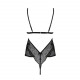 Боді Passion Amberly Body 6XL/7XL black, асиметричний крій, мереживний ліф, золота нитка Боді Passion Amberly Body 6XL/7XL black, асиметричний крій, мереживний ліф, золота нитка