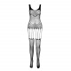 Бодістокінг Passion ECO BS001 One Size white, з доступом, імітація підв’язок, флористичний декор Бодістокінг Passion ECO BS001 One Size white, з доступом, імітація підв’язок, флористичний декор