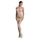 Бодістокінг Passion ECO BS002 white, відкритий доступ, імітація підв’язок, абстрактний малюнок Бодістокінг Passion ECO BS002 white, відкритий доступ, імітація підв’язок, абстрактний малюнок