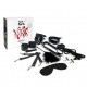 Набір Art of Sex - BDSM Set Leather, 10 предметів, натуральна шкіра, Чорний Набір Art of Sex - BDSM Set Leather, 10 предметів, натуральна шкіра, Чорний