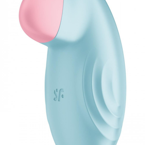 Смарт-вібратор для клітора Satisfyer Tropical Tip Light Blue Смарт-вібратор для клітора Satisfyer Tropical Tip Light Blue