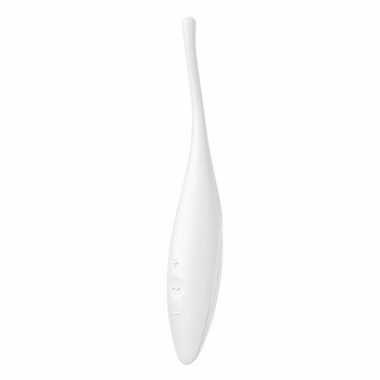 Смарт-вібратор для клітора Satisfyer Twirling Joy White Смарт-вібратор для клітора Satisfyer Twirling Joy White