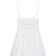 Сатиновий пеньюар з мереживом Obsessive 810-BAB-2 babydoll & thong L/XL, білий, пеньюар, танга Сатиновий пеньюар з мереживом Obsessive 810-BAB-2 babydoll & thong L/XL, білий, пеньюар, танга
