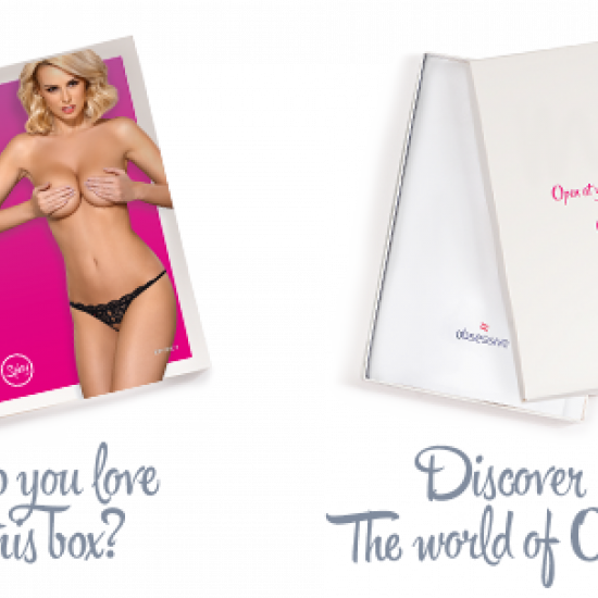 Мереживні танги з двома отворами Obsessive 831-THC-1 crotchless thongL/XL, чорні, бантики Мереживні танги з двома отворами Obsessive 831-THC-1 crotchless thongL/XL, чорні, бантики