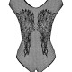 Бодістокінг із великої сітки з мереживом Obsessive B112 teddy S/M/L, чорний, з доступом Бодістокінг із великої сітки з мереживом Obsessive B112 teddy S/M/L, чорний, з доступом
