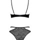 Еротичний комплект під латекс зі стрепами Obsessive Bagirela 2-pcs set S/M, чорний, під леопард, бюс Еротичний комплект під латекс зі стрепами Obsessive Bagirela 2-pcs set S/M, чорний, під леопард, бюс