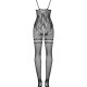Бодістокінг Obsessive Bodystocking F213 S/M/L, імітація мереживного боді та резинки для панчіх Бодістокінг Obsessive Bodystocking F213 S/M/L, імітація мереживного боді та резинки для панчіх