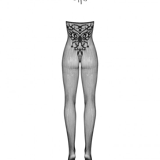 Бодістокінг Obsessive Bodystocking G308 S/M/L, халтер, декор у вигляді татуювання Бодістокінг Obsessive Bodystocking G308 S/M/L, халтер, декор у вигляді татуювання