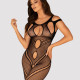 Бодістокінг Obsessive Bodystocking G322 S/M/L, фантасмагорично-силуетний крій Бодістокінг Obsessive Bodystocking G322 S/M/L, фантасмагорично-силуетний крій