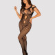Бодістокінг Obsessive Bodystocking G322 S/M/L, фантасмагорично-силуетний крій Бодістокінг Obsessive Bodystocking G322 S/M/L, фантасмагорично-силуетний крій