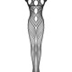 Бодістокінг Obsessive Bodystocking G322 S/M/L, фантасмагорично-силуетний крій Бодістокінг Obsessive Bodystocking G322 S/M/L, фантасмагорично-силуетний крій