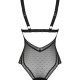 Мереживне боді з декольте Obsessive Estiqua teddy M/L, чорне, широкі лямки Мереживне боді з декольте Obsessive Estiqua teddy M/L, чорне, широкі лямки
