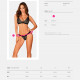 Мереживні трусики із заниженою талією Obsessive Estiqua panties M/L, чорні Мереживні трусики із заниженою талією Obsessive Estiqua panties M/L, чорні