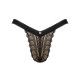 Мереживні трусики із заниженою талією Obsessive Estiqua panties M/L, чорні Мереживні трусики із заниженою талією Obsessive Estiqua panties M/L, чорні