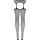 Сітчасті панчохи-стокінги з візерунком на сідницях Obsessive Garter stockings S232 S/M/L, чорні, імі Сітчасті панчохи-стокінги з візерунком на сідницях Obsessive Garter stockings S232 S/M/L, чорні, імі