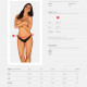 Напівпрозорі трусики з підвіскою Obsessive Ivannes panties black 2XL/3XL, чорні Напівпрозорі трусики з підвіскою Obsessive Ivannes panties black 2XL/3XL, чорні