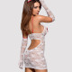 Еротичний мереживний костюм медсестри Obsessive Medica dress 5pcs costume L/XL, сорочка, рукавички, Еротичний мереживний костюм медсестри Obsessive Medica dress 5pcs costume L/XL, сорочка, рукавички,