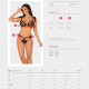 Напівпрозорий еротичний комплект Obsessive Obsessivia 2-pcs set black L/XL, бюстгальтер та трусики, Напівпрозорий еротичний комплект Obsessive Obsessivia 2-pcs set black L/XL, бюстгальтер та трусики,