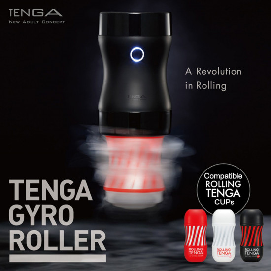 Мастурбатор Tenga Rolling Tenga Gyro Roller Cup Gentle, новий рельєф для стимуляції обертанням Мастурбатор Tenga Rolling Tenga Gyro Roller Cup Gentle, новий рельєф для стимуляції обертанням