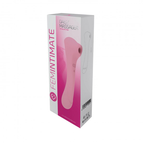 Вакуумний кліторальний стимулятор Femintimate Daisy Massager Pink Вакуумний кліторальний стимулятор Femintimate Daisy Massager Pink