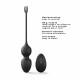 Вагінальні кульки Dorcel LOVE BALLS BLACK, вібрації та рухи внутрішньої кульки, пульт ДК Вагінальні кульки Dorcel LOVE BALLS BLACK, вібрації та рухи внутрішньої кульки, пульт ДК