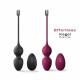 Вагінальні кульки Dorcel LOVE BALLS BLACK, вібрації та рухи внутрішньої кульки, пульт ДК Вагінальні кульки Dorcel LOVE BALLS BLACK, вібрації та рухи внутрішньої кульки, пульт ДК
