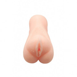 Мастурбатор-вагіна Wooomy Squeeezy Masturbator Vagina, м’які відкриті губи, 13,2х5,4 см