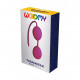 Вагінальні кульки Wooomy Taradiddle Kegel Ball, діаметр 3,5 см, маса 54 г Вагінальні кульки Wooomy Taradiddle Kegel Ball, діаметр 3,5 см, маса 54 г
