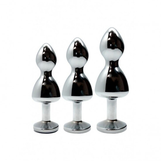 Металева анальна пробка Wooomy Lollypop Double Ball Metal Plug Red M, діаметр 3,1 см, довжина 9,4 см Металева анальна пробка Wooomy Lollypop Double Ball Metal Plug Red M, діаметр 3,1 см, довжина 9,4 см