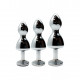 Металева анальна пробка Wooomy Lollypop Double Ball Metal Plug Red M, діаметр 3,1 см, довжина 9,4 см Металева анальна пробка Wooomy Lollypop Double Ball Metal Plug Red M, діаметр 3,1 см, довжина 9,4 см