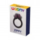 Ерекційне віброкільце Wooomy Zippy, 1 віброрежим, діаметр 3–4,2 см Ерекційне віброкільце Wooomy Zippy, 1 віброрежим, діаметр 3–4,2 см