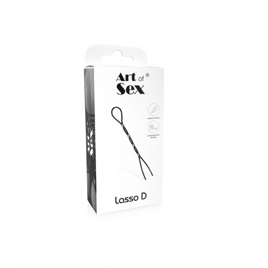 Ерекційне кільце Art of Sex - Lasso D, регульована тугість Ерекційне кільце Art of Sex - Lasso D, регульована тугість