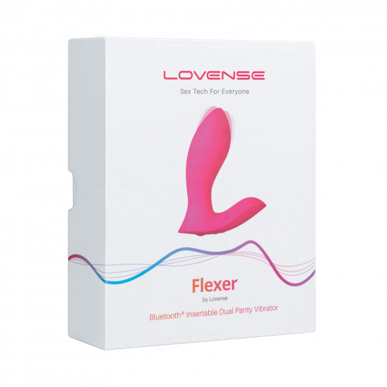 Смарт-вібратор у трусики Lovense Flexer, манливий рух + вібрація, стимуляція клітора та точки G Смарт-вібратор у трусики Lovense Flexer, манливий рух + вібрація, стимуляція клітора та точки G
