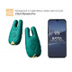 Смарт-вібратор для грудей Zalo - Nave Turquoise Green, пульт ДК, робота через додаток Смарт-вібратор для грудей Zalo - Nave Turquoise Green, пульт ДК, робота через додаток