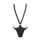 Чоловіче боді з люверсами Passion 028 Harry XXL/XXXL Black, екошкіра, на шлейках Чоловіче боді з люверсами Passion 028 Harry XXL/XXXL Black, екошкіра, на шлейках