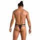 Чоловічі прозорі стринги Passion 029 Thong Collin S/M Black, сітка Чоловічі прозорі стринги Passion 029 Thong Collin S/M Black, сітка